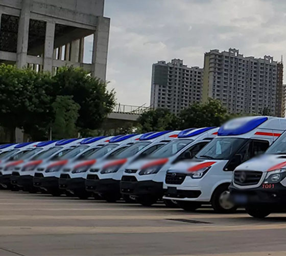 高台县服务车队展示